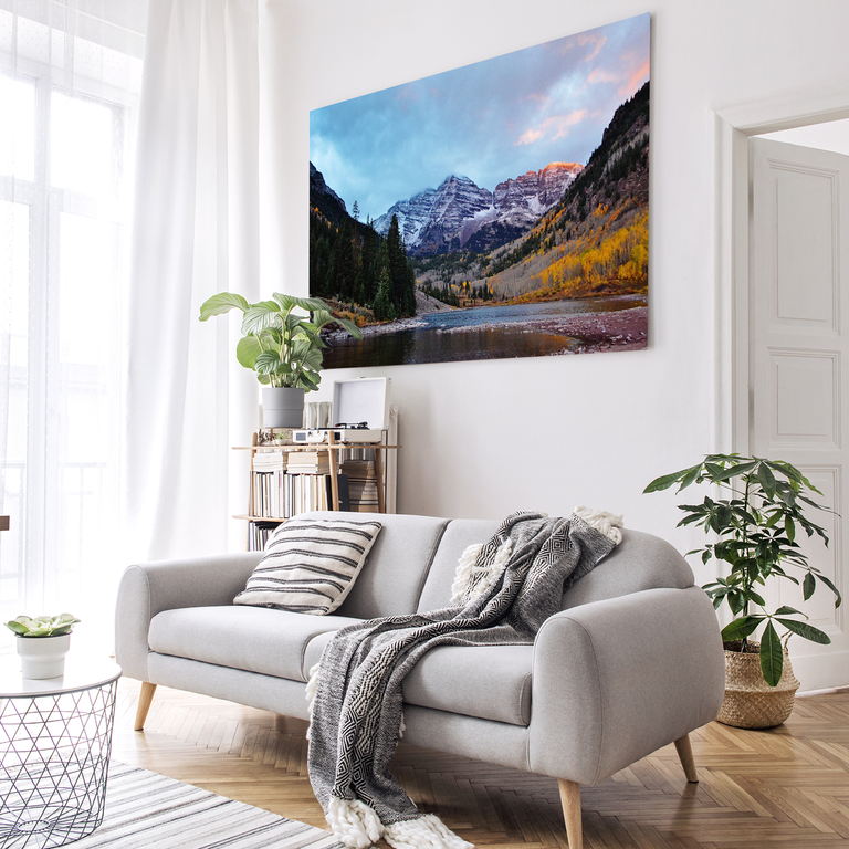 Bedrucktes Acrylglas als Magnetwand, Küchen-Hintergrund, Motiv: Colorado