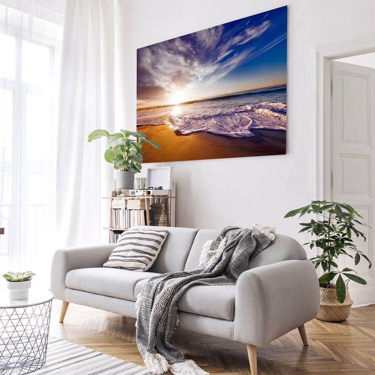Bedrucktes Acrylglas als Magnetwand, Küchen-Hintergrund, Motiv California
