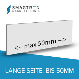 Magnetetiketten: Bis 50mm