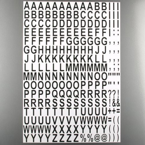 Buchstaben & Zahlen
