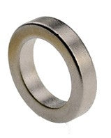 Neodym Ringmagnet Ø 9,5 x 6,5 x 2,0mm N42SH Nickel - 150°C