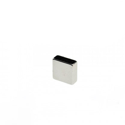 Neodym Quadermagnet 10mm x 10mm x 4mm N45 Nickel