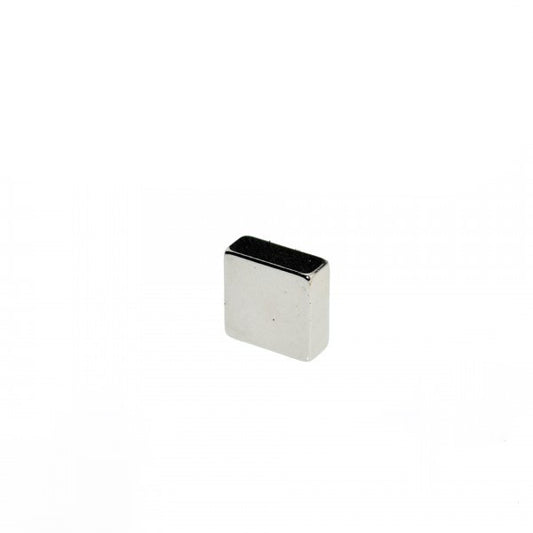 Neodym Quadermagnet 10mm x 10mm x 4mm N45 Nickel