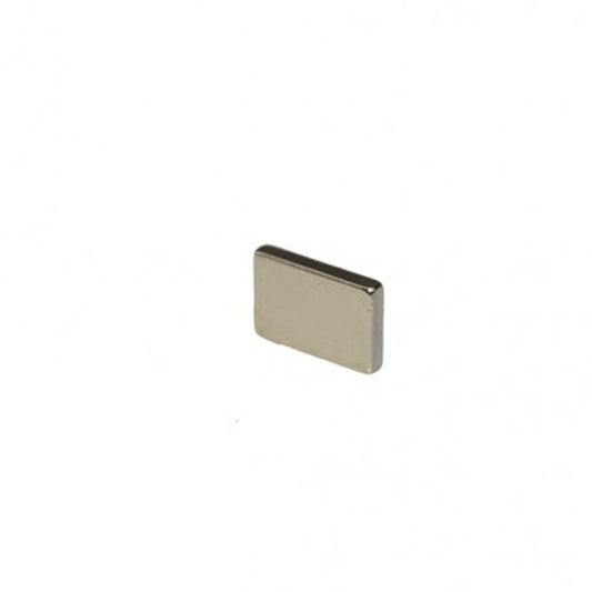 Quadermagnet 12 x 8 x 2 mm N50 Nickel - hält 1,5kg