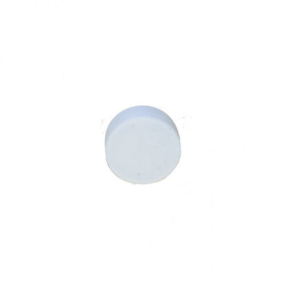 Neodym Magnet Ø 22,0 x 6,0 mm mit Kunststoffmantel weiß