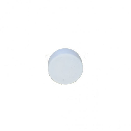 Neodym Magnet Ø 16,0 x 6,0 mm mit Kunststoffmantel - weiß (Haftkraft 2,6KG)