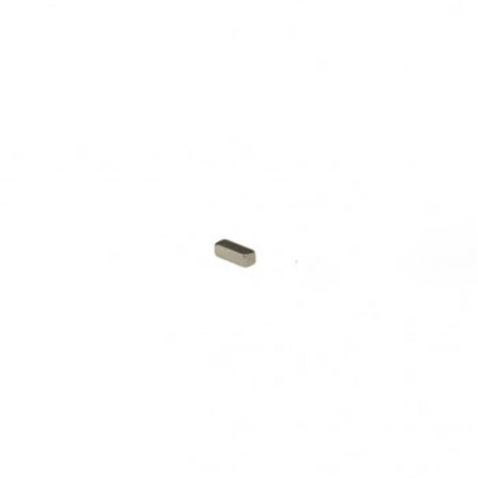 Quadermagnet 3,0 x 1,0 x 1,0 mm N45 Nickel - hält 150 g