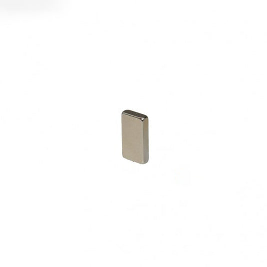 Quadermagnet 10,0 x 5,5 x 2,0 mm Nickel N45SH - hält 1 kg