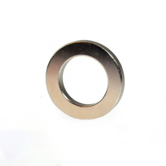 Ringmagnet Ø 40,0 x 25,0 x 5,0 mm N42 Nickel - hält 12,1 kg