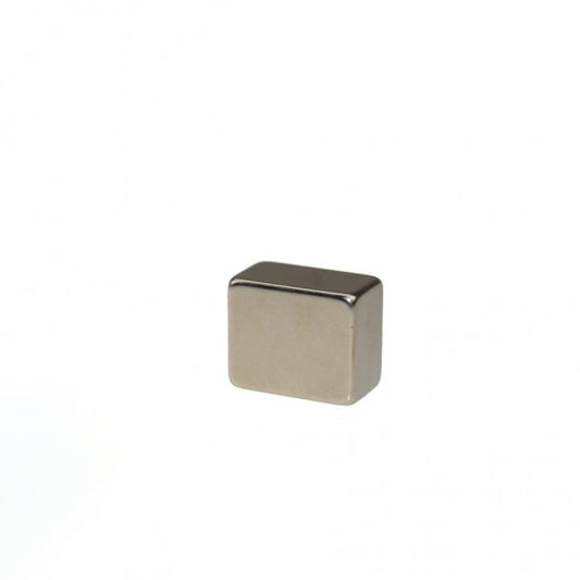 Quadermagnet 18,0 x 15,0 x 10,0 mm N45H Nickel - 120 °C