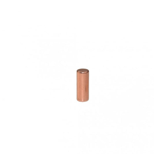 Stabmagnet Ø 6,0 x 15,0 mm N45 KUPFER - hält 1,3 kg