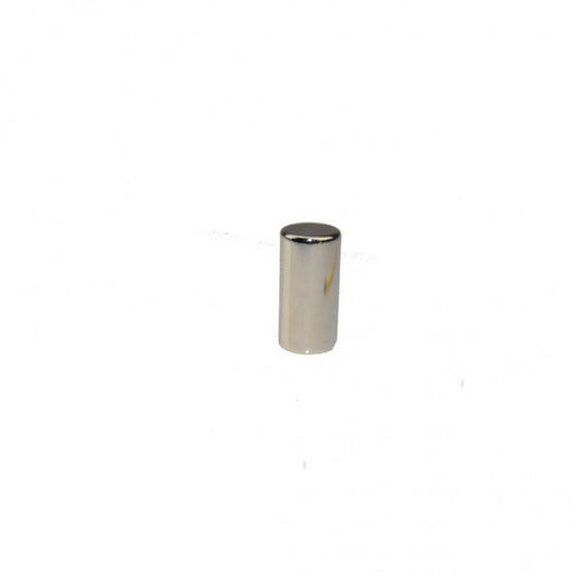Stabmagnet Ø 10,0 x 20,0 mm N45 Nickel - hält 4,5 kg