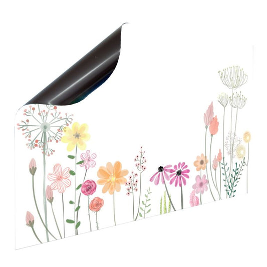 Bedruckte Magnetpinnwand Eisenfolie Whiteboard Magnetwand Motiv Blumenwiese