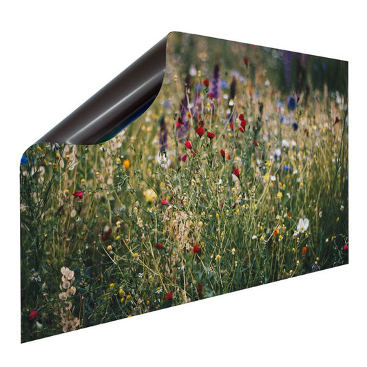 Bedruckte Magnetpinnwand Eisenfolie Whiteboard Magnetwand Motiv Flowers