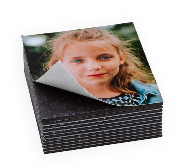 Klebe-Magnetfolie für Magnet-Fotos