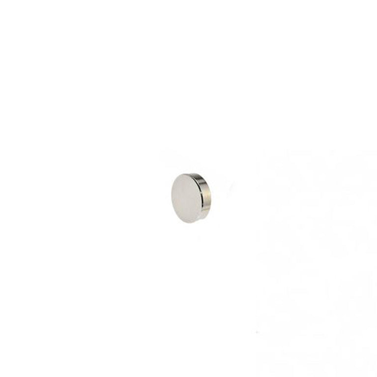 Neodym Scheibenmagnet Ø 2,0 x 1,0 mm N50 Nickel - hält 130 g