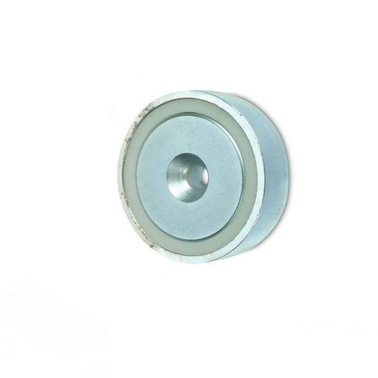 Neodym Flachgreifer Ø 75,0 x 18,0 mm mit Senkung hält 160 kg