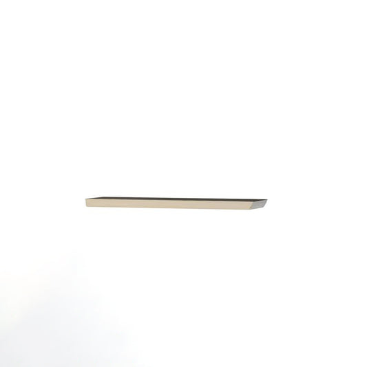 Quadermagnet 50,0 x 15,0 x 3,0 mm N35 Nickel - hält 6 kg