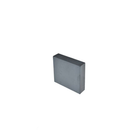 Quadermagnet 50,0 x 50,0 x 5,0 mm Y35 Ferrit - hält 2 kg