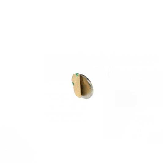 Scheibenmagnet Ø 15,0 x 1,0 mm N35 Nickel - selbstklebend