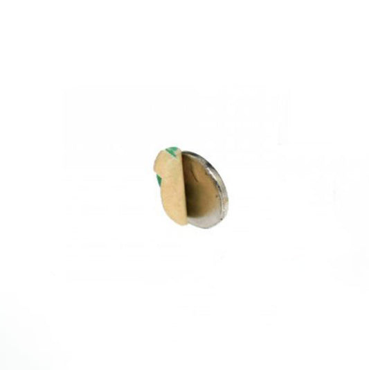 Scheibenmagnet Ø 13,0 x 1,0 mm N35 Nickel - selbstklebend