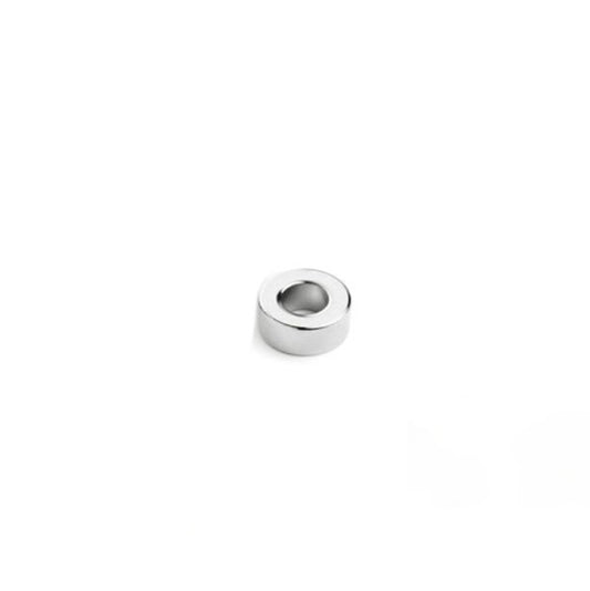 Ringmagnet Ø 10/5 mm x 5 mm Neodym N45 Nickel diametral magnetisiert