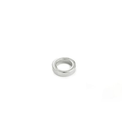 Ringmagnet 10/7 mm x 3 mm Neodym N45 Ø Nickel diametral magnetisiert
