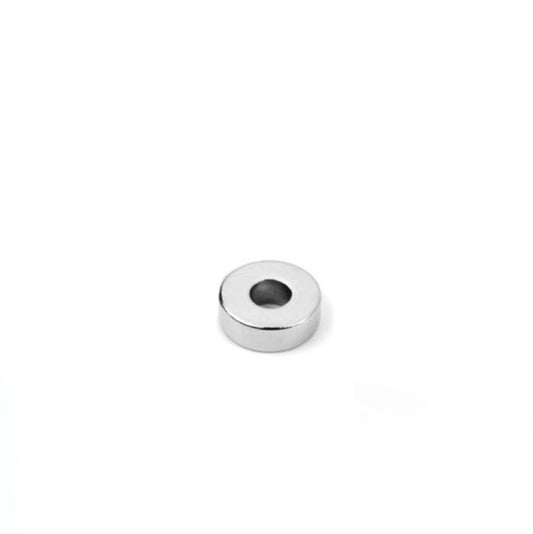 Ringmagnet Ø 15/6 mm x 6 mm Neodym N42 vernickelt