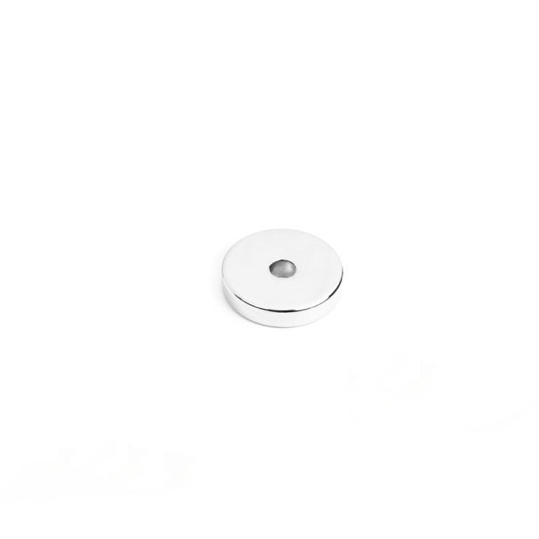 Ringmagnet Ø 20/4,2 mm x 5 mm Neodym N45 Nickel