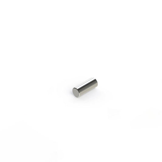 Stabmagnet Ø 3,0 x 10,0 mm N45 Nickel - hält 390 g