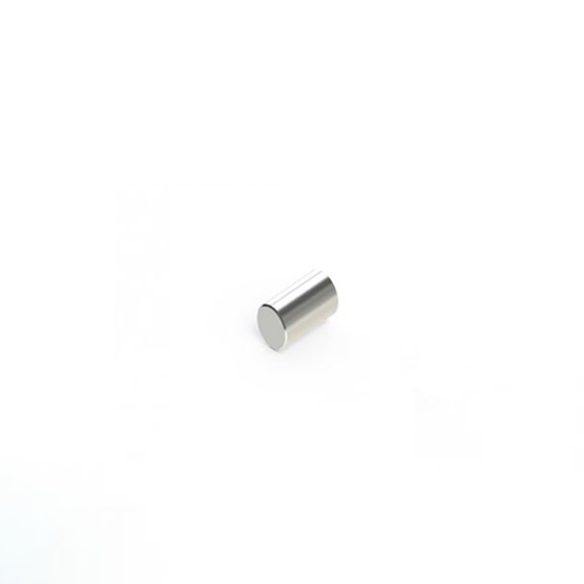 Stabmagnet Ø 4,0 x 7,0 mm N45 Nickel - hält 600 g