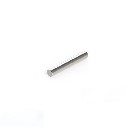 Stabmagnet Ø 4,0 x 25,0 mm N42 Nickel - hält 640 g