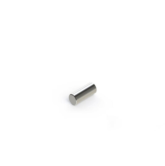 Stabmagnet Ø 5,0 x 8,47 mm N45 Nickel - hält 900 g