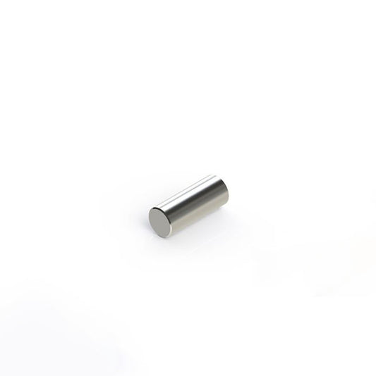 Stabmagnet Ø 5,0 x 13,96 mm N45 Nickel - hält 1 kg
