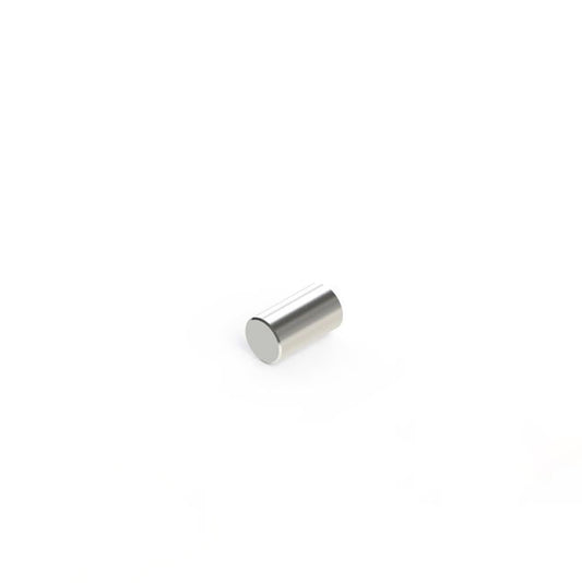 Stabmagnet Ø 6,0 x 10,0 mm N40 Nickel - hält 1,2 kg