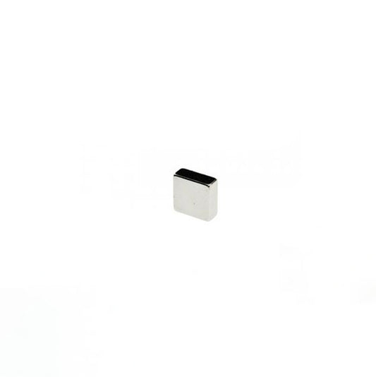 Quadermagnet 5,0 x 5,0 x 1,2 mm N50 Nickel - hält 450 g