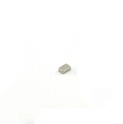 Quadermagnet 6,0 x 4,0 x 2,0 mm N44H Nickel - hält 700 g