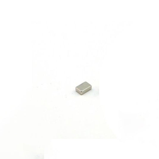 Quadermagnet 6,0 x 4,0 x 2,0 mm N44H Nickel - hält 700 g