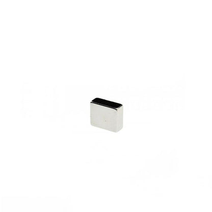Quadermagnet 7,0 x 6,0 x 1,2 mm N52 Nickel - hält 650 g