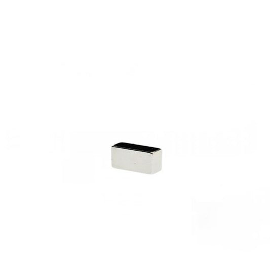 Quadermagnet 8,0 x 4,0 x 3,0 mm N45 Nickel - hält 900 gr