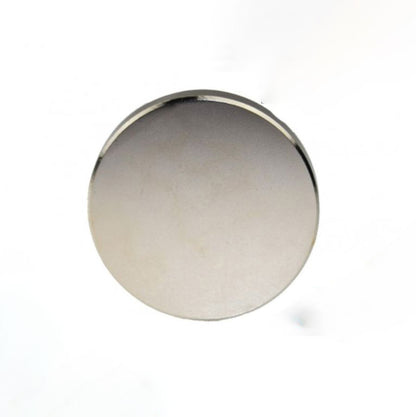 Scheibenmagnet Ø 70,0 x 50,0 mm N45 Nickel - hält 250 kg