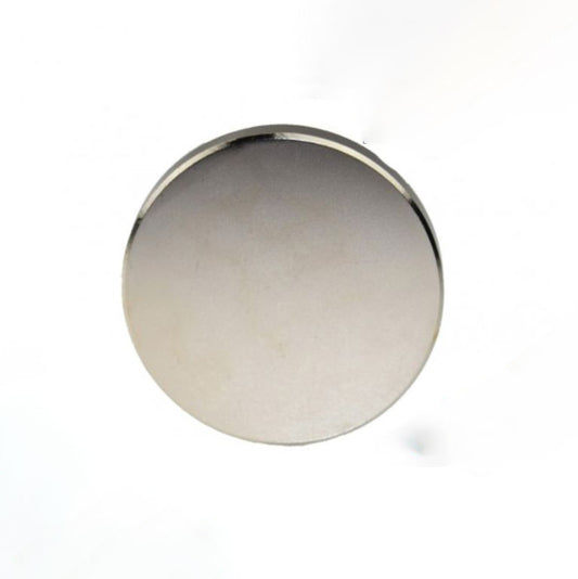 Scheibenmagnet Ø 70,0 x 50,0 mm N45 Nickel - hält 250 kg