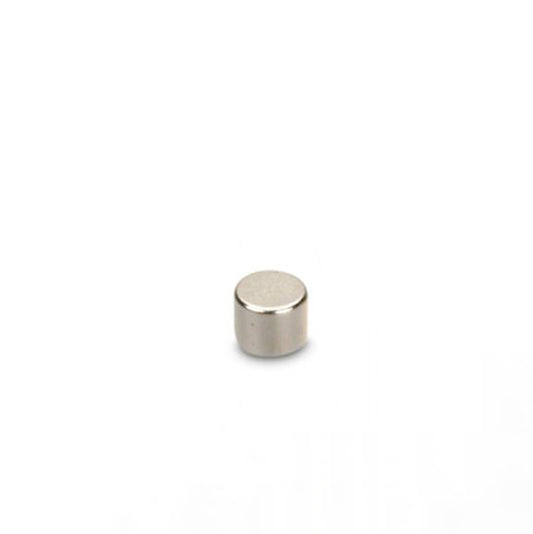 Scheibenmagnet Ø 5,0 x 4,0 mm N45 Nickel - hält 1 kg