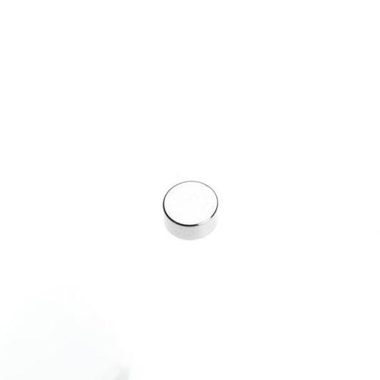 Scheibenmagnet Ø 6,0 x 3,0 mm N45 Nickel - hält 900 g