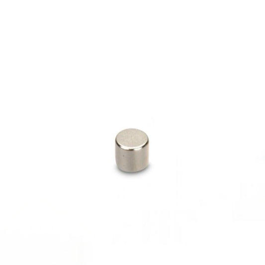 Scheibenmagnet Ø 5,0 x 5,0 mm N45 Nickel - hält 1,1 kg