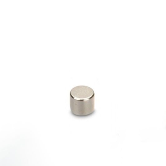 Scheibenmagnet Ø 6,0 x 6,0 mm N48 Nickel - hält 1,55 kg