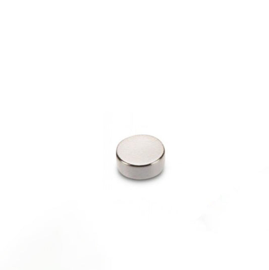 Scheibenmagnet Ø 7,0 x 3,0 mm N45 Nickel - hält 1,3 kg
