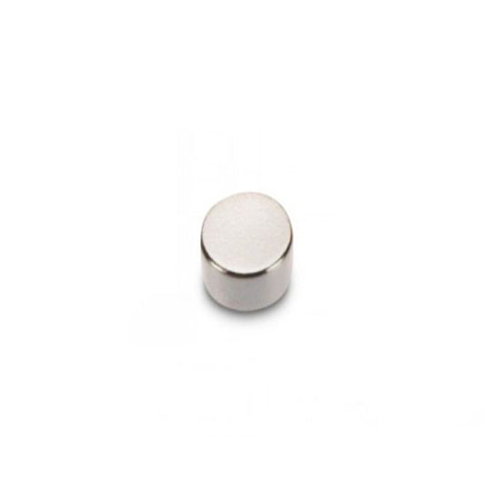 Scheibenmagnet Ø 8,0 x 5,0 mm N45 Nickel - hält 2,5 kg