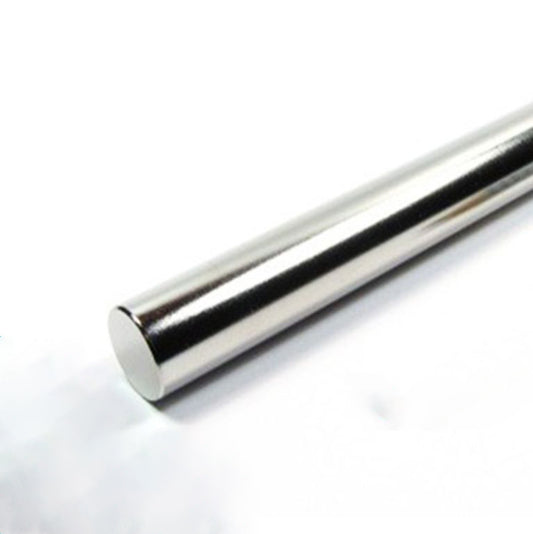 Stabmagnet Ø 15,0 x 100,0 mm N40 Nickel - hält 16 kg