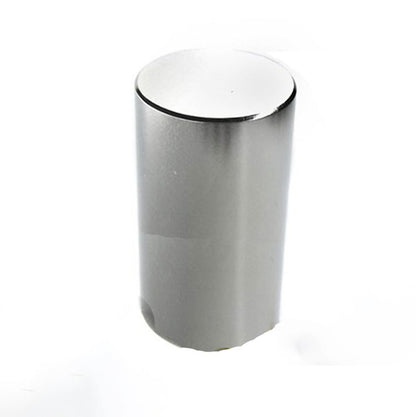 Stabmagnet Ø 30,0 x 50,0 mm N50 Nickel - hält 65 kg